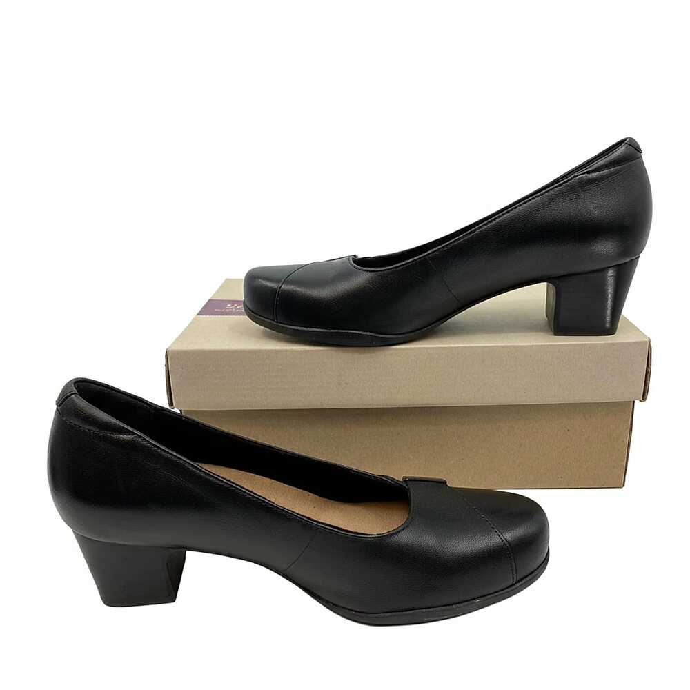 Clarks Black Leather Pump | Women’s Size 7